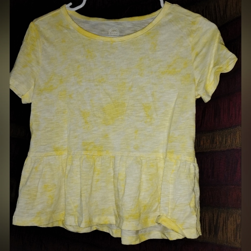 Wonder Nation Peplum Top in Sizes L (10-12)